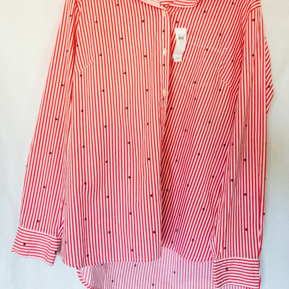 GAP Fitted Boyfriend Shirt